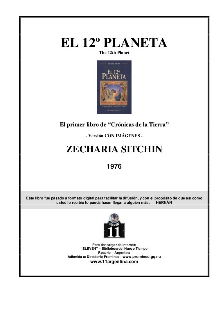 O Decimo Segundo Planeta Pdf